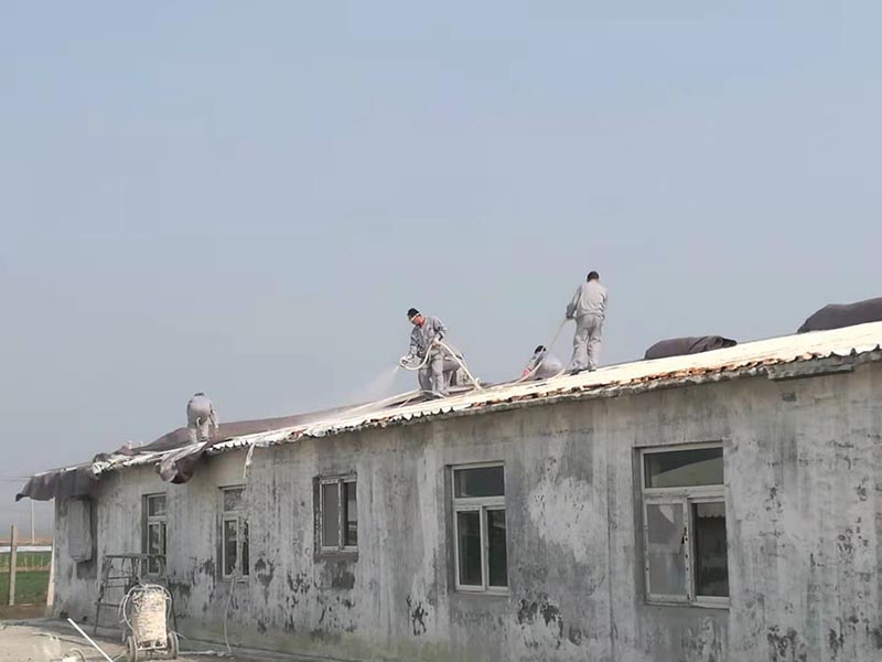 養殖棚頂無紡布噴涂菱鎂膠